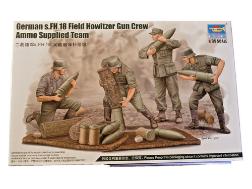 Trumpeter german 18 gun - s.fh,