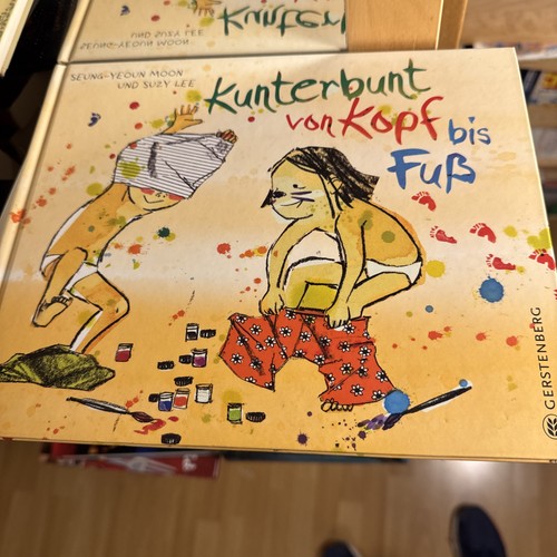 Kunterbunt von kopf - kopf, fuß