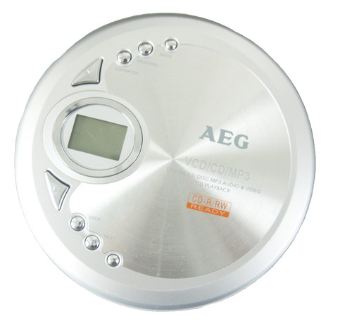 Diskman aeg vcd - vcd/mp3, +