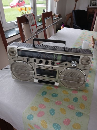 Sharp 5757 stereo radio - gf-5757, hg