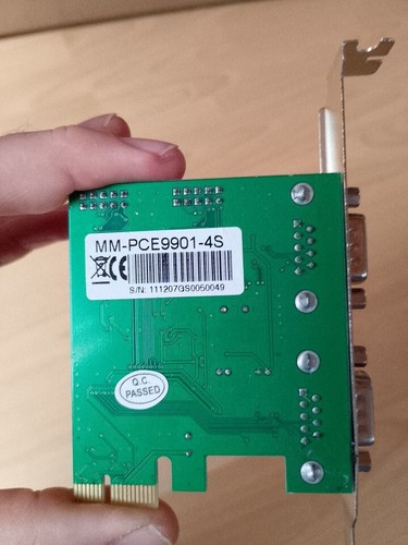 Pcie serial card - pcie, pce9901-4s
