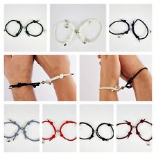 Partner Armband Pärchen Geschenk Magnet Bracelet  Schmuck Liebe Paar süß 2Stück