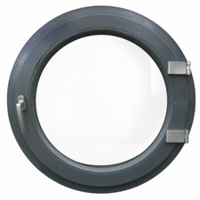 Rundfenster Dreh Anthrazitgrau