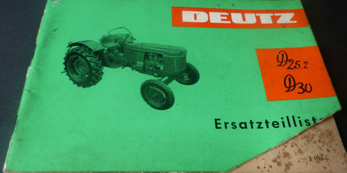 Deutz d 30 - deutz, 25.2