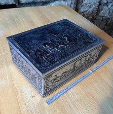 Stollendose große Rittertruhe Geschenkdose Keksdose Weihnachtsdose