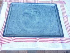 Tablett, Keramik versch. blau