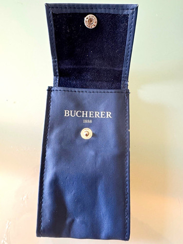 Bucherer uhrenetui reise pouch - uhrenetui, reise-pouch