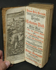 Altes Beicht & Kommunion Buch