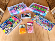 XXL Konvolut Craze Loops Paket oder Loom Bänder oder Fun rings/Mehrfarbig/Bund