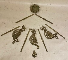 Alt  Petroleumlampe / Petroleum Leuchter / Konvolut Ersatzteile