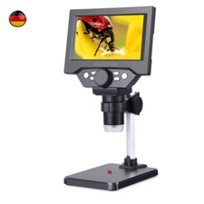 1000X HD Digital Mikroskop 1080P 8LEDs LCD Microscope Kamera mit Stand