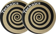 2x Slipmats - Technics Spiral