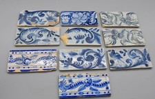 Konvolut 10x Border antike