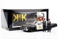 1:18 Dodge Monaco 1974 Bluesmobile mit 2 Figuren Blues Brothers KK
