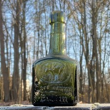 Alte Würfelflasche Carl Mampe Berlin