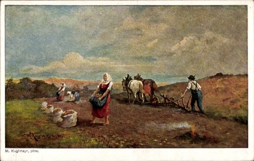 Künstler kuglmayr m - künstler, ak