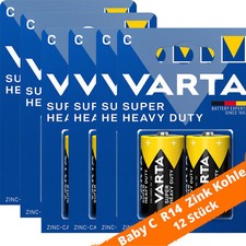 12 x Varta Baby C R14