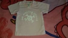 Baby T-Shirt von H&M Baby Gr.62 kurzarm Shirt rosa Totenkopf my Rating friend?