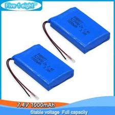 2x 7.4V 1000mAh LiPo Battery