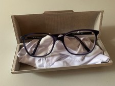 Brille Damen Carl Zeiss Gläser Rahmen dunkelblau