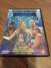 ECW November To Remember 1996 DVD WWE Nxt Aew TNA Njpw Wrestling Wxw