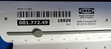 Two IKEA Variera White Drawer