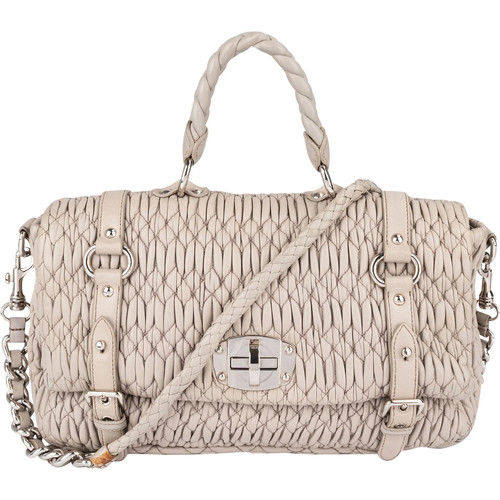Miu quilted leather coffer - miu,