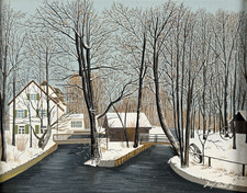 Ölgemälde Malerei Josef Wahl