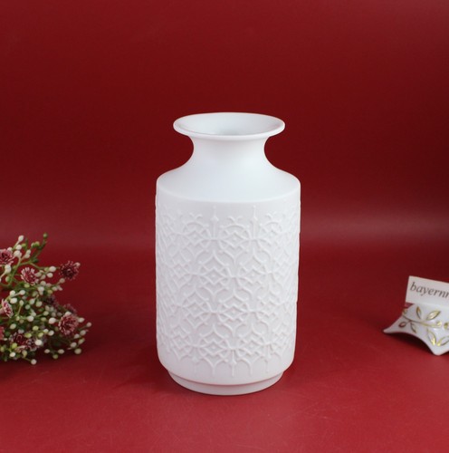 Hutschenreuther vase weiß - -,
