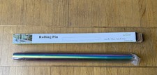 Weihnachtsbäckerei Teigrolle Rolling Pin Berglander Houseware Edelstahl Rainbow