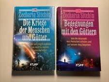 2x Zecharia Sitchin Begegnungen mit den Göttern + Die Kriege der Menschen