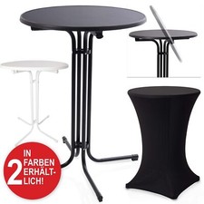 Stehtisch rund mit husse - stehtisch,