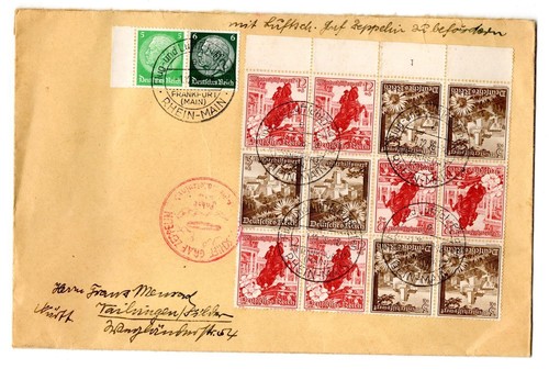 Zeppelin flugpost 1938 - zeppelin/flugpost,