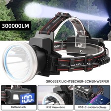 Super Hell 300000LM AKKU LED