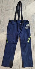 NEU FISCHER Ski Hose DrymaxX Ultimate Größe XL Blau Mit Hosenträgern