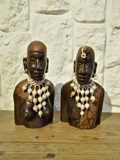 afrikanische Holzskulpturen