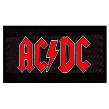 AC/DC Patch · Logo Red ·
