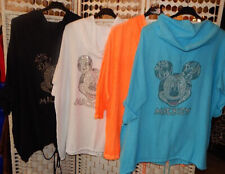 LangBluse LongTunika*MICKY MAUS*STRASS*weiss,schwarz,türkis,orang*Italy*Gr.46-52