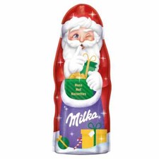 Milka Weihnachtsmann nussig