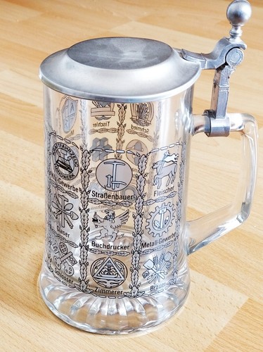 Sammler bierhumpen glas mit - sammler,