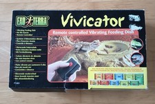 EXO TERRA Vivicator | Futterschale mit Fernbedienung für Reptilien | unbenutzt