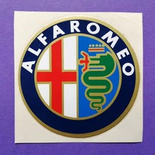 alter Aufkleber Sticker, Alfa