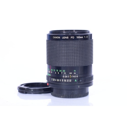 Canon 100mm 2 manual - 100mm, f/2