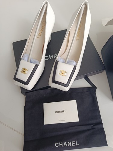 Neue chanel lederschuhe - neue, modell
