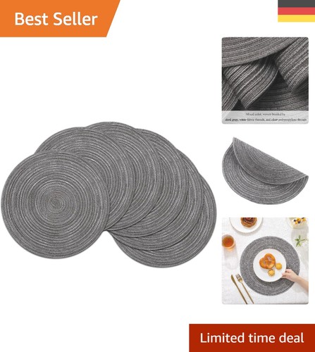 6er set hochwertige runde - set,