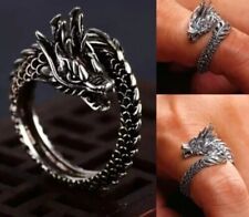 Drachenring, Gothic Ring, Bikerring, Hip Hop Ring, Verstellring, Wickelring