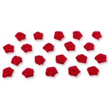 Satinrosen 2cm 20 Stück