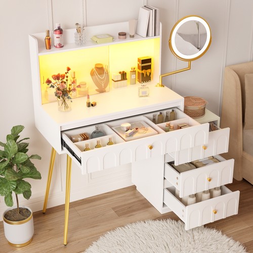 Schminktisch mit led spiegel - schminktisch, led-spiegel