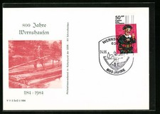 Ansichtskarte Wernshausen, 800 Jahre Wernshausen 