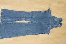 H&M Mama Latzhose Jeans Hose S blau Sehr gut #L3479